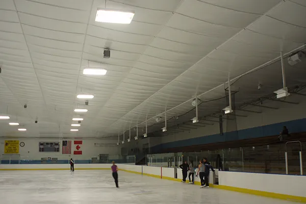 Insulated ice arena